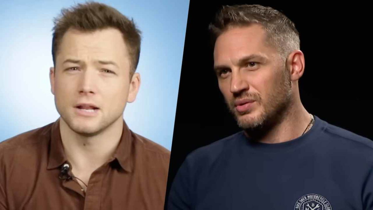 Taron Egerton ha baciato Tom Hardy sul set: “Non era previsto, penso gli sia piaciuto” article-post