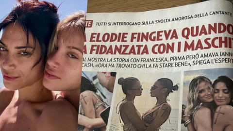 “Ma Elodie fingeva quando era fidanzata con i maschi?”, il titolo di Gente che fa discutere preview