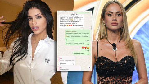 Antonella Fiordelisi pubblica presunte chat di Federica Morello sulla notte passata a casa sua preview