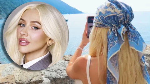 Christina Aguilera in vacanza a Camogli, il Sindaco è entusiasta preview