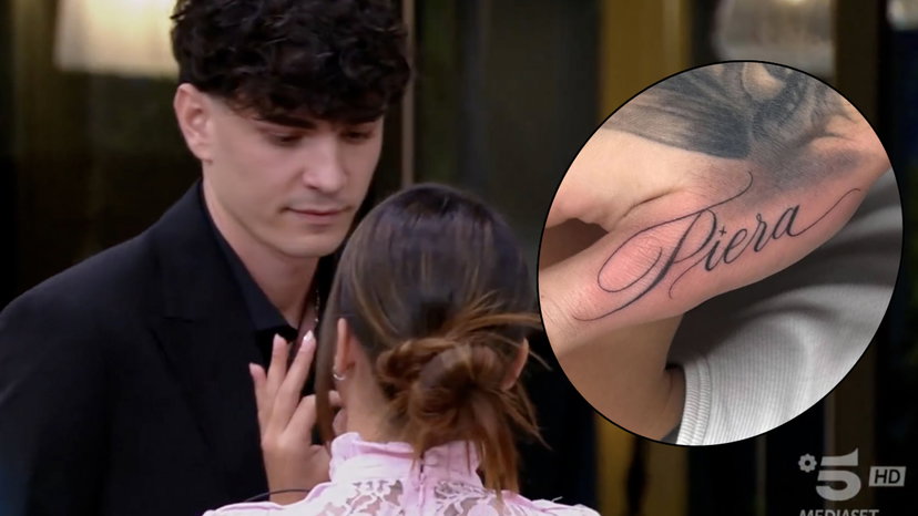 GF Vip, l’ex di Piera si tatua il nome sulla mano. Parla il tatuatore: “Era convinto” preview