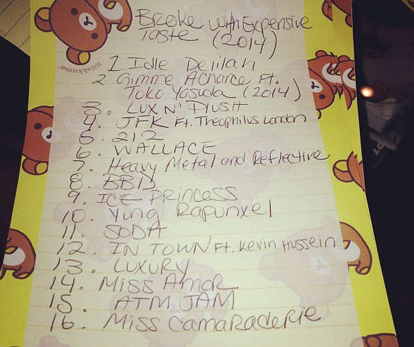 Azealia Banks Tracklist