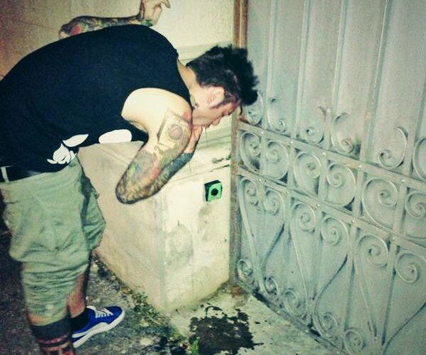 fedez vomito