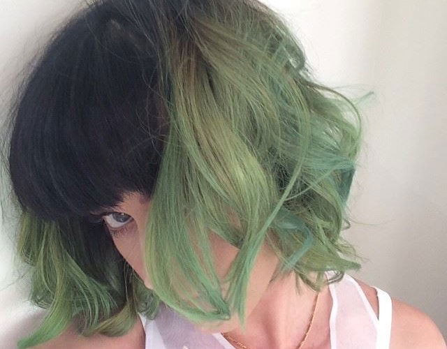 Katy Perry capelli verdi