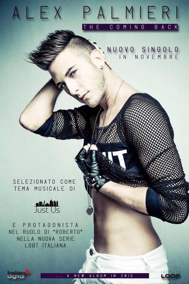 Alex Palmieri nel cast della serie gay Just US BitchyF