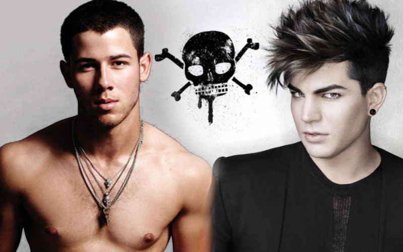Adam Lambert Nick Jonas