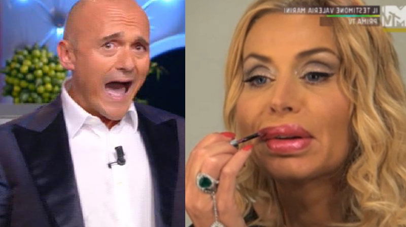 alfonso signorini valeria marini gay il giornale