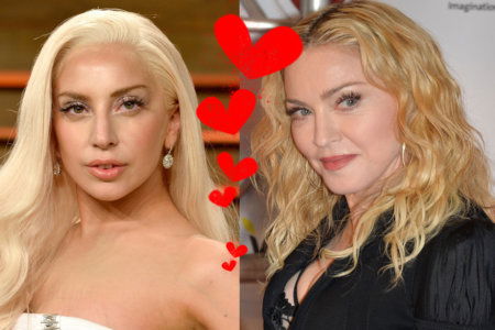 Madonna Lady Gaga hate two steps behind funny