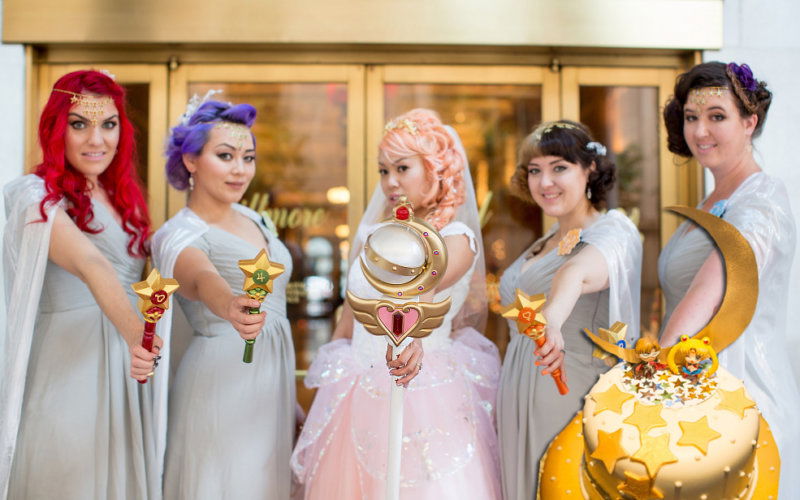 sailor moon wedding michelle