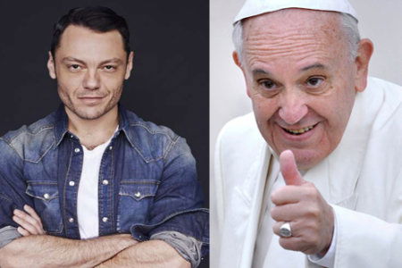 Tiziano Ferro Papa Francesco la Repubblica