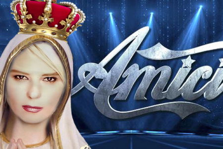 maria de filippi regina amici sanra madonna