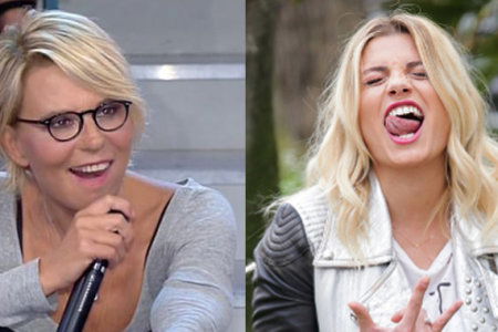 maria de filippi emma amrrone lesbiche foto donne