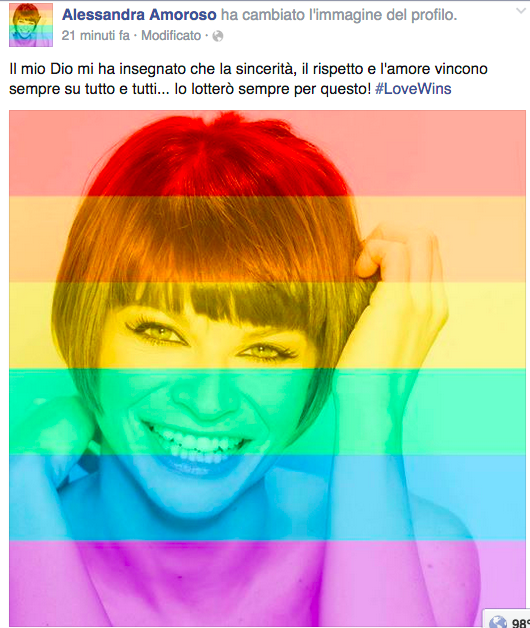 Alessandra Amoroso gay