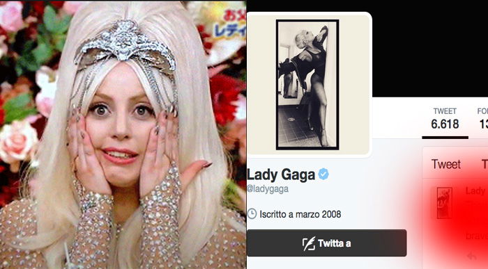 Lady Gaga Katy Perry twitter tweet