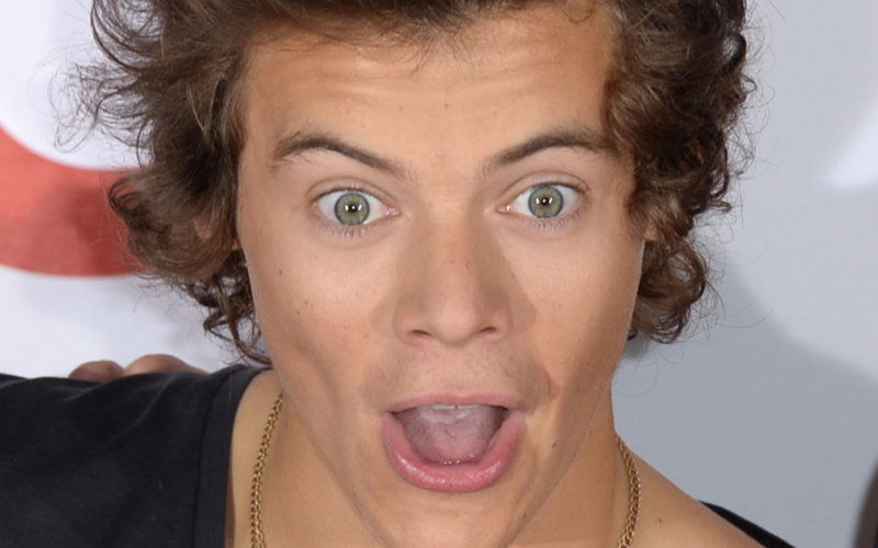 Harry Styles of One Direction at the This Is Us Photocall, Big Sky Studios, London.
Photo Credit should read Doug Peters EMPICS Entertainment