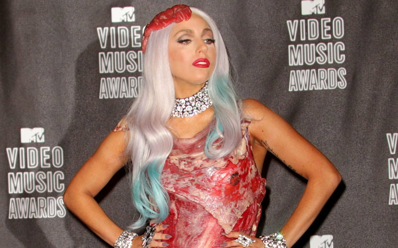 Vestito Di Carne Di Lady Gaga