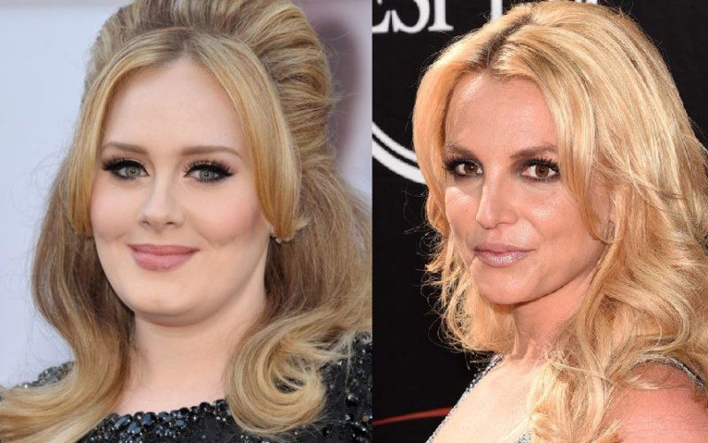adele britney spears