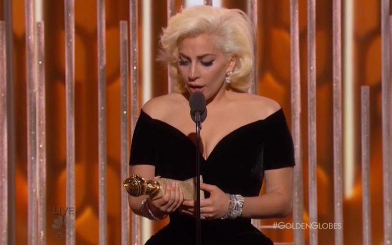 lady gaga golden globe