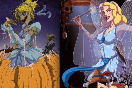 principesse disney horror