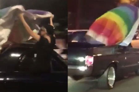 Lady-Gaga-rainbow-flas-los-angeles