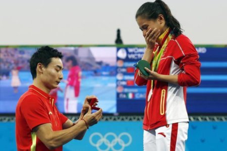 proposta di matrimonio cinese olimpiadi 2