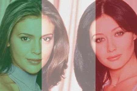 Alyssa Milano Shannen Doherty And Holly Marie Combs Star In Charmed