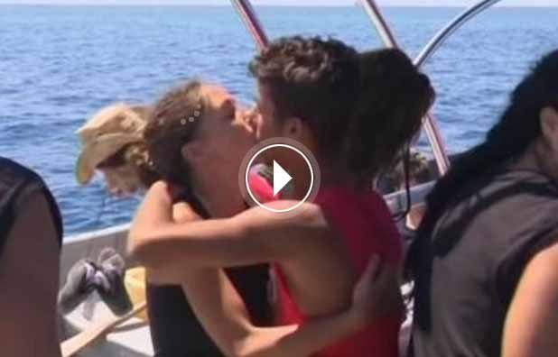 Moreno e Malena bacio isola dei famosi