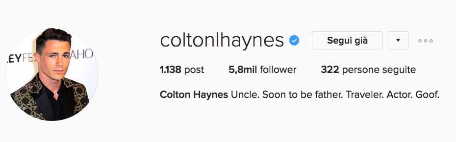 Colton Instagram