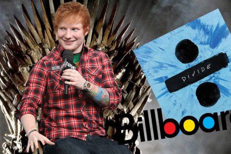 Ed Sheeran Billboard e Game Of Thrones