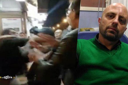 luca abete aggredito
