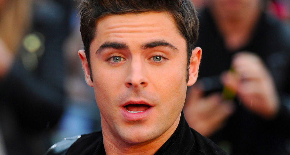 zac efron gay kiss the rock