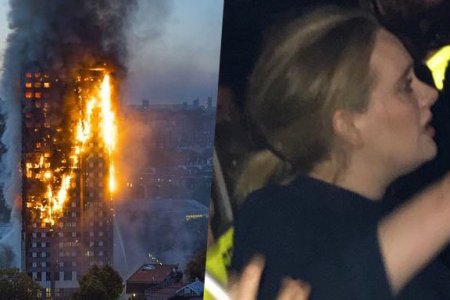 Adele Grenfell Tower Cry
