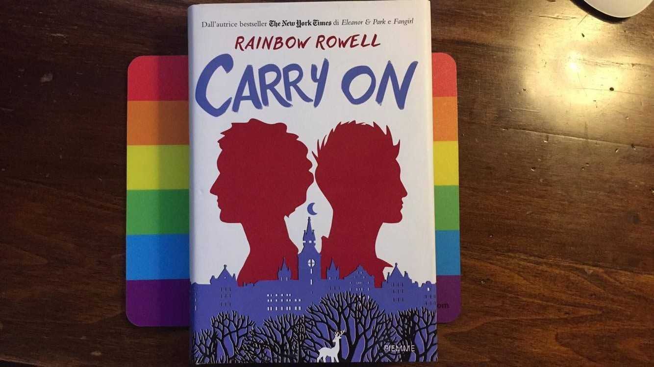 carry on rainbow rowell imagery