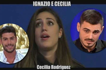Cecilia Rodriguez Francesco Monte e Ignazio Moser