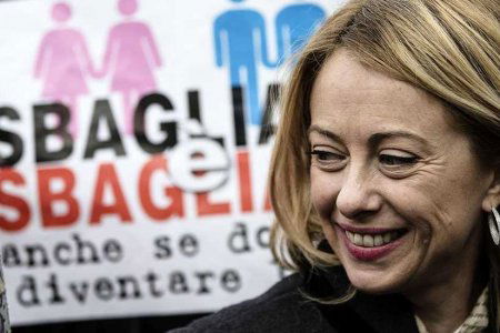 Giorgia Meloni omofobia