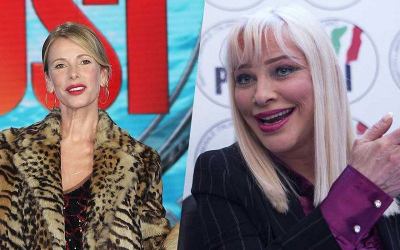Alessia Marcuzzi e Cicciolina