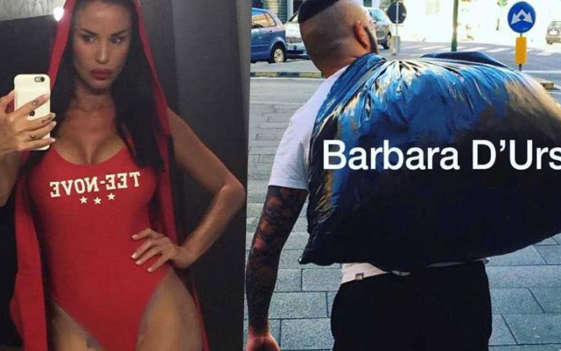 Antonella Mosetti e Barbara d'Urso Damiano Er Faina