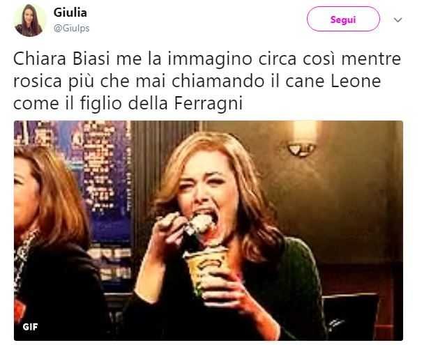 Chiara Ferragni, Chiara Biasi, Leone (3)