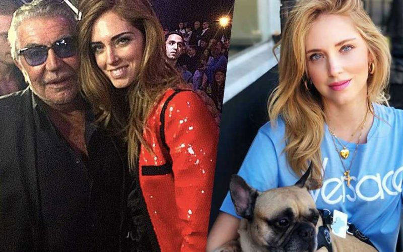 Chiara Ferragni e Roberto Cavalli