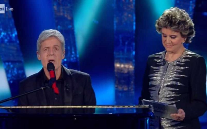 Claudio Baglioni e Franca Leosini