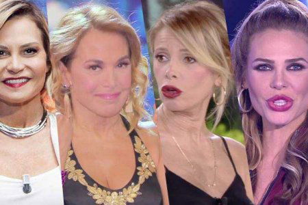 Simona Ventura Ilary Blasi Barbara d'Urso Alessia Marcuzzi
