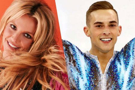 britney spears Adam Rippon