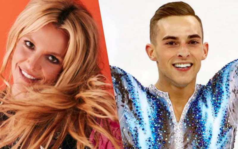 britney spears Adam Rippon