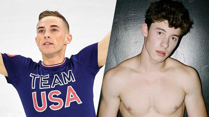 adam rippon shawn mendes gay