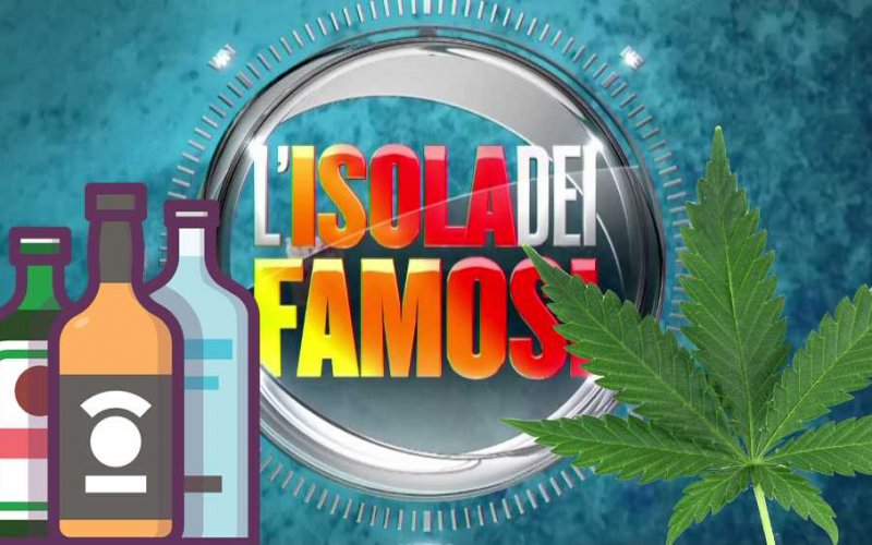 alcol isola dei famosi marijuana