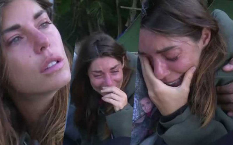 bianca atzei piange isola dei famosi