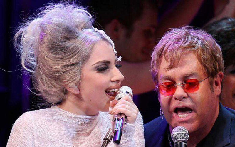 lady gaga elton john your song