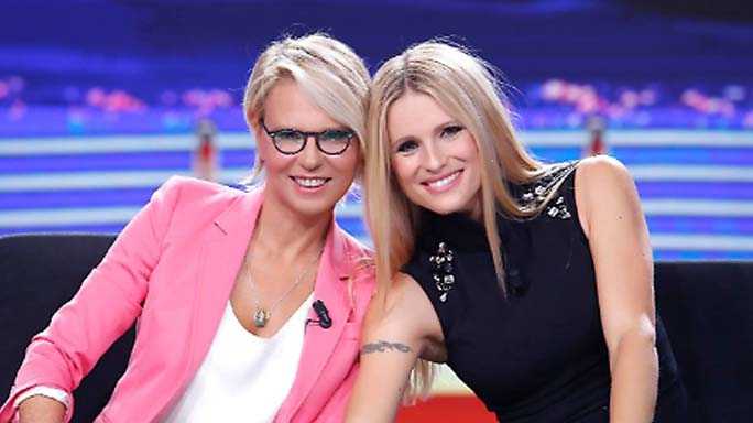 maria de filippi e michelle hunziker