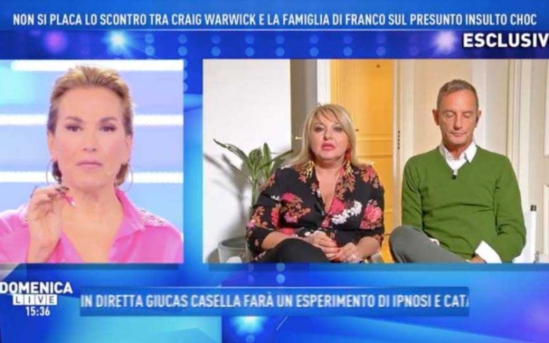 monica setta domenica live