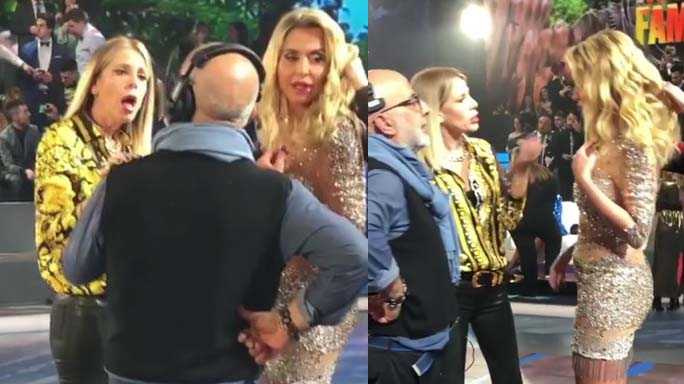 valeria marini isola dei famosi fuori onda